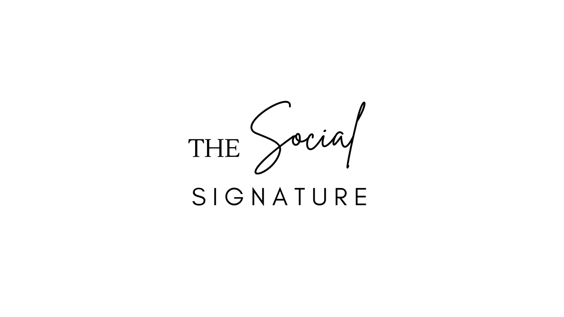 The Social Signature